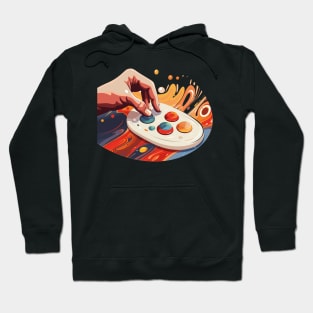 Painting with knobs - Music production Hoodie